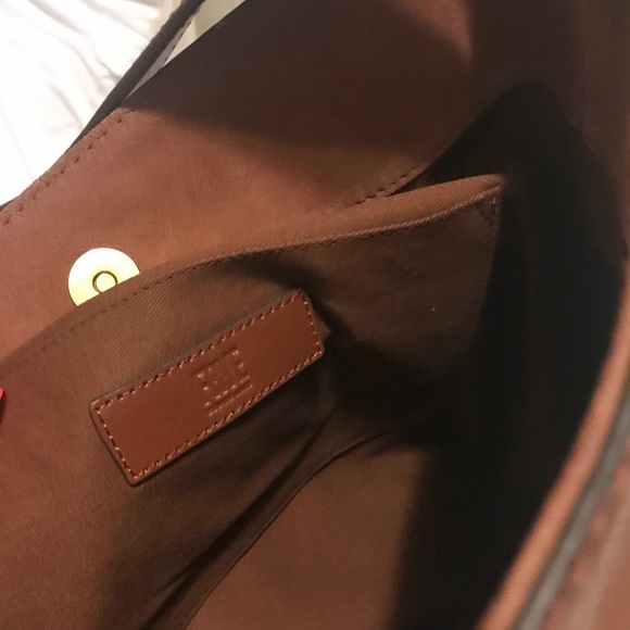 👜 NEW FRYE 👜 SIDE POCKET LEATHER HOBO - Picture 7 of 8